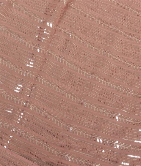 Buy Pink Georgette Silk Embroidery Saree T380938