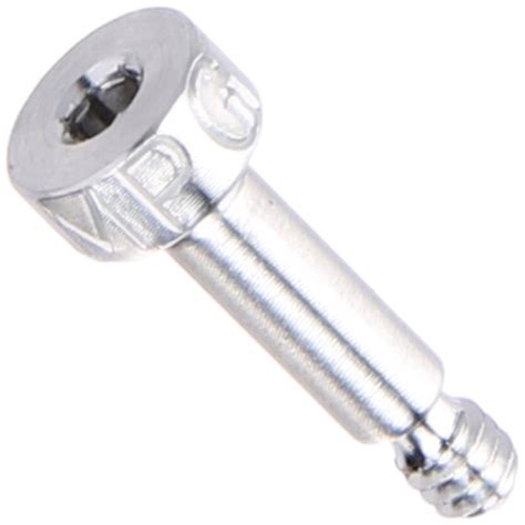 6061 Aluminum Shoulder Screw, Hex Socket Drive, Standard Tolerance ...