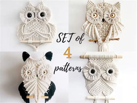 Macrame Owl Pattern 的图像结果