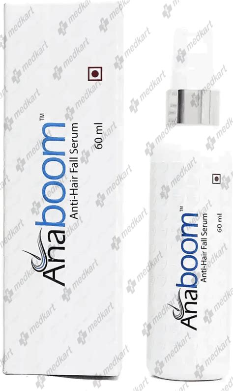 ANABOOM ANTI HAIR FALL SERUM 60 ML : View Price, Combination and ...