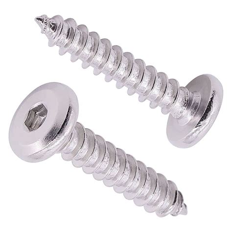 M3 x 20mm (100 pcs) Flat Head Socket Cap Wood Screws, 304 Stainless ...