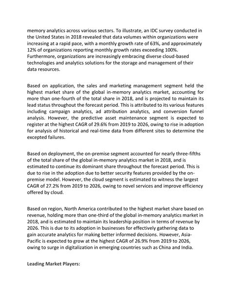 Image result for In-Memory Analytics