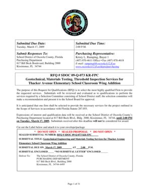 Fillable Online osceola k12 fl Geotechnical Materials Testing ...