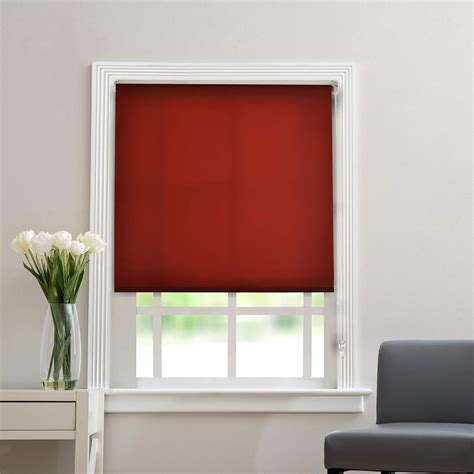 Buy DECO WINDOW Red Translucent Roller Blind - 56x84 from Deco Window ...