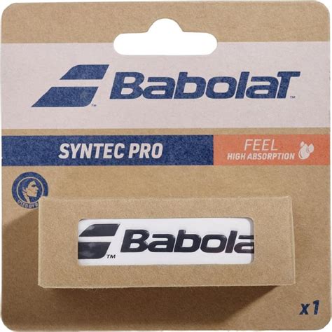 Babolat Syntec Pro Replacement Grip (White) – Noah Sports