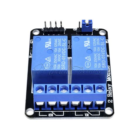 1/2/5/10PCS 2 Channel Relay Module with Optocoupler | Ubuy India