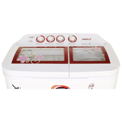 DAENYX 8.5 kg Semi Automatic Top Load Ruby Red (DSW-8501PGT) Online ...