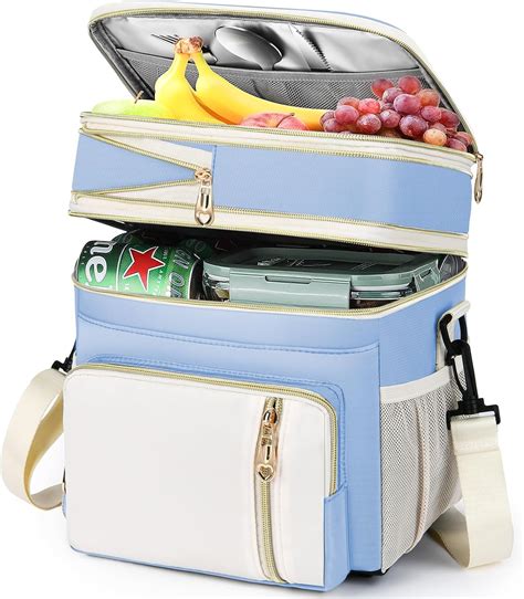 Amazon.com: BAGNN Lunch Box & Lunch Bag for Women, Large Insulated Adult Lunch Box Leakproof ...