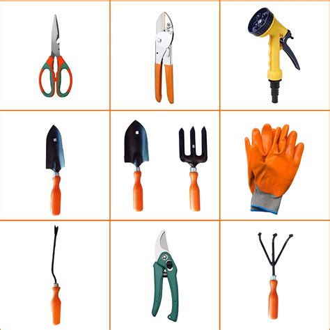 Buy Gardening Tools Set Of 5 with Scissor, Pruner, Khurpi, Nozzle ...