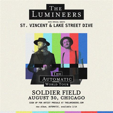The Lumineers: The Automatic World Tour – 101.9fm The MIX – WTMX Chicago