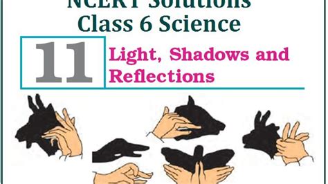 NCERT Class 6 Science Solutions Chapter 11 - Light, Shadows and Reflections