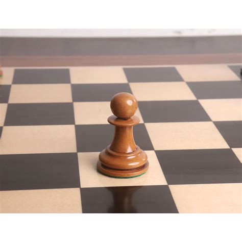 1849 Original Staunton Chess Set- Chess Pieces Only- Lacquered Distres