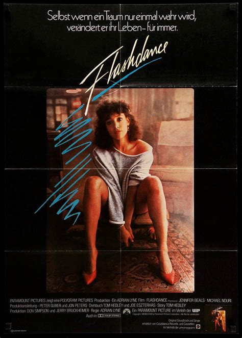 Flashdance (1983) Original German Movie Poster - Original Film Art ...