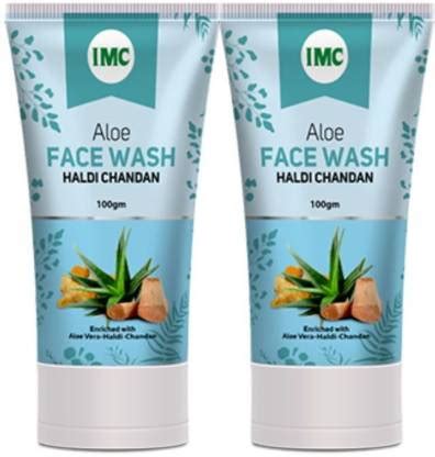 IMC Aloe Haldi Chandan (Pack of 2) Face Wash - Price in India, Buy IMC ...