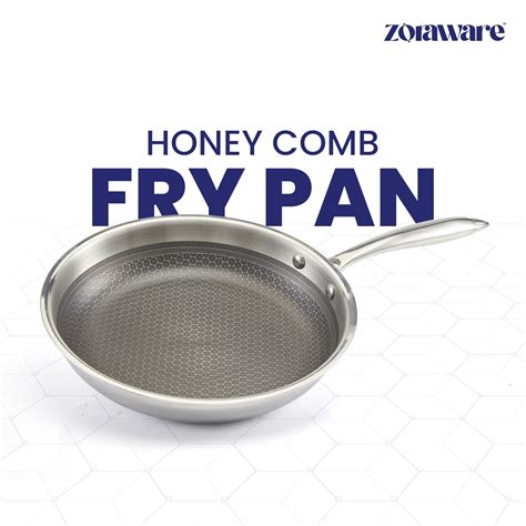 Triply Honey Comb Fry Pan – ZORAWARE