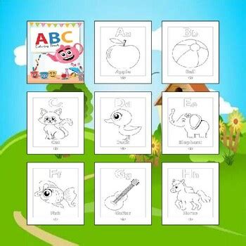 Preschool Alphabet Coloring Teaching Resources | TPT