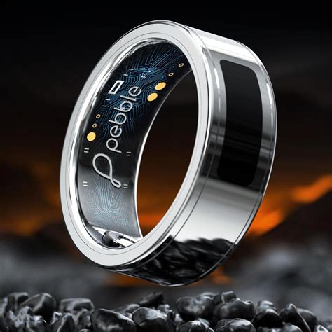 Pebble Iris Smart Ring | Smart Touch Controls | Recovery Score, Sleep ...