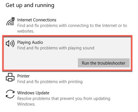 Image result for Sounds Problems in Windows 10