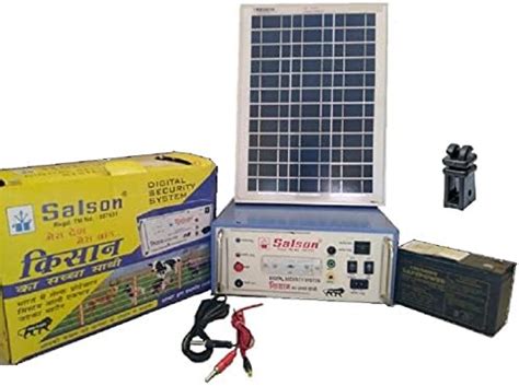 Mobbio Tech Solar Zatka Machine/Solar Fence Energizer (Complete Set ...