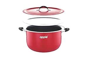 Buy Apple Cookware Nonstick Dum Biriyani Pot Size: 22 litres Online at ...