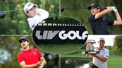 Meet LIV Golf's 6 New Players For 2025 | Golf Monthly