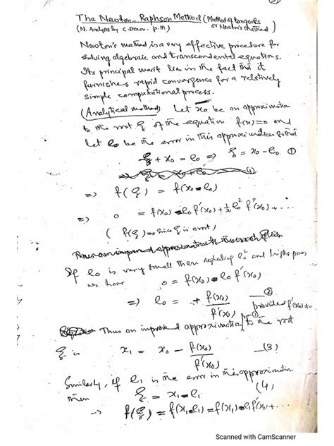 Image result for Newton-Raphson Method Step by Step