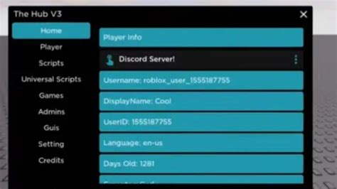 Da Hub V3 Script 的图像结果