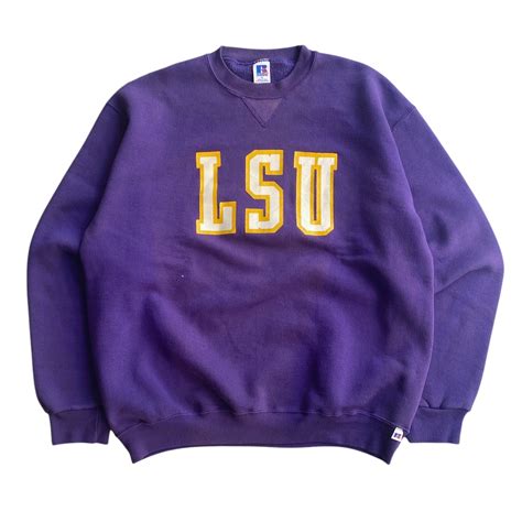 【古着】80's Russell Athletic Sweat Made in U.S.A. "LSU" | 【公式】古着屋 yutori ...