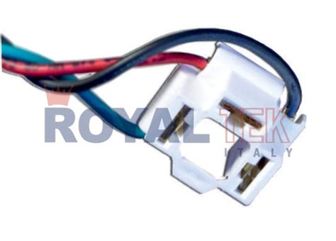 RoyalTek Italy - Portalampara Royaltek 3 Vias Lampara H4 Faro Eco