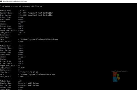 Image result for Windows Device Driver Using Command Prompt