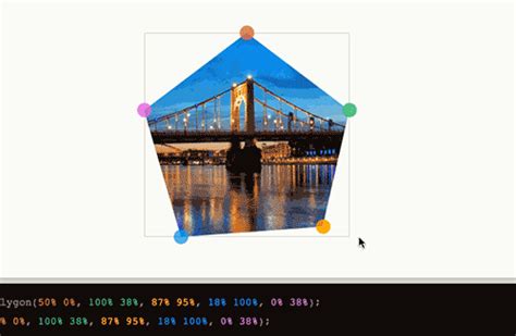 Clip Path Polygon CSS 的图像结果