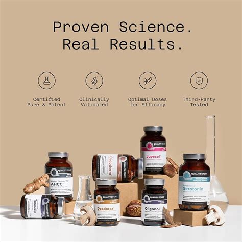 QualityofLife Quality of Life Premium Kinoko Gold AHCC Supplement India ...
