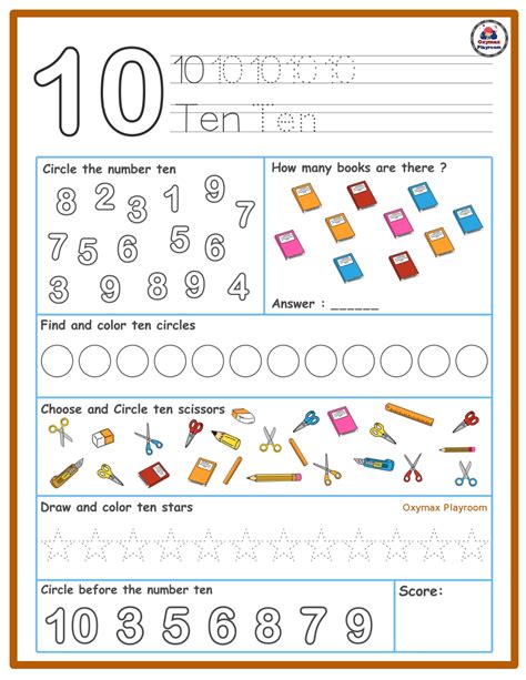 Free Number Handwriting Worksheets