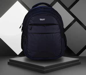 Galaxy Craft Black Cross Color Design Five Zipper Backpack 35 L ...