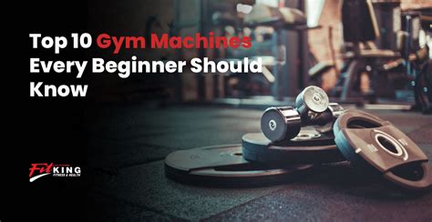 Top 10 Gym Machines Every Beginner Should Know, Fitness Tips For Men ...