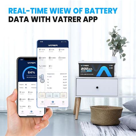 VATRERPOWER 24V 200AH Bluetooth Low Temp Cutoff LiFePO4 Lithium India ...