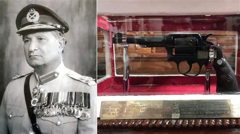 Indian Military Academy Displays War Relics: Pistol of Lt Gen AAK Niazi ...