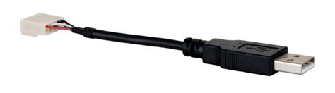 14193 Bulgin | Bulgin USB 2.0, Male USB A to Female 5 Pin Socket, 100mm ...