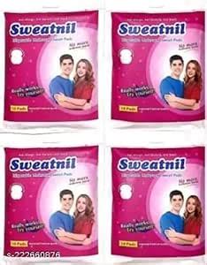 Sweat pads Disposable Highly Absorbent Underarm pads Armpit For Men And ...