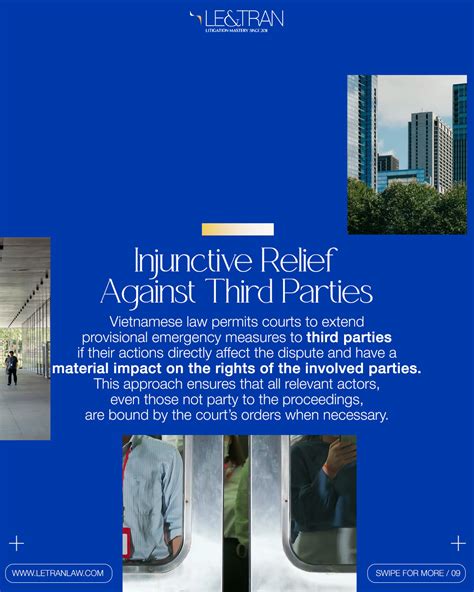 A Practical Guide to Injunctive Relief in Vietnam | Le & Tran