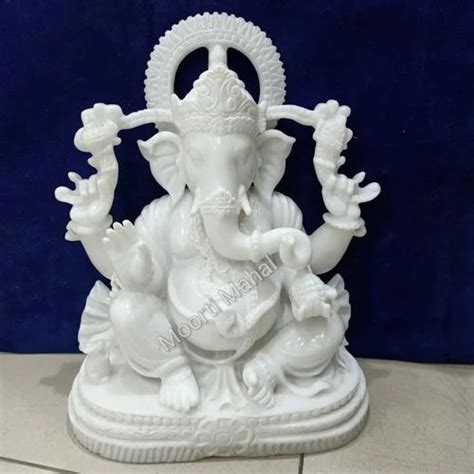 Ganesh Marble Statue - White Marble Ganesh Statue Manufacturer from Jaipur