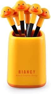 Buy FunBlast Fruit Fork for Kids - Pack of 6 Pcs Fork Set with Stand ...