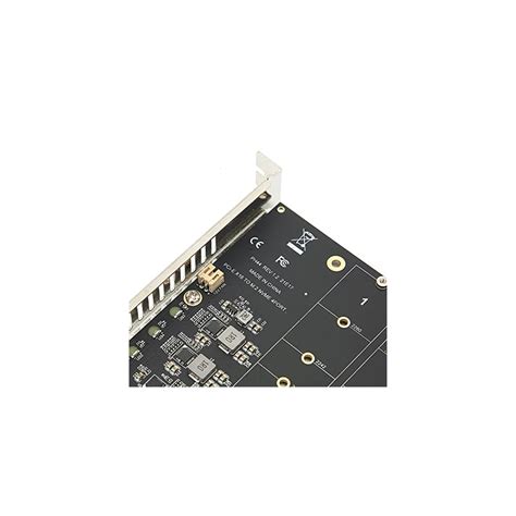 YosooHealthGear M.2 PCIE Adapter Card, 4 Port M.2 NVMe SSD to PCIE ...