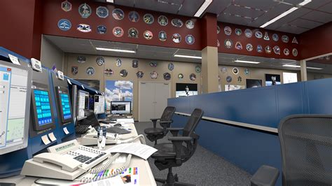 Nasa Headquarters Inside Computer Room