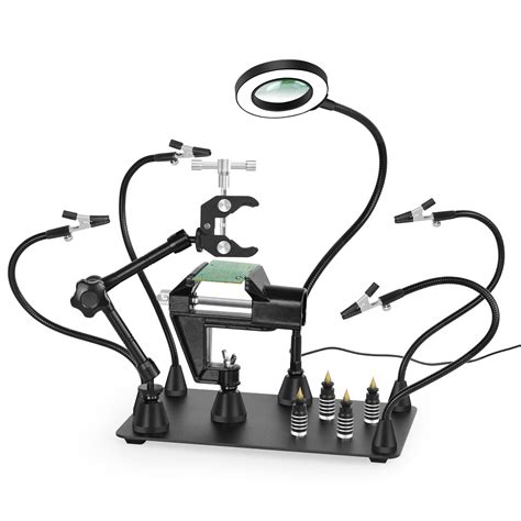 Magnetic Helping Hands Soldering Third Hand Pcb Circuit Board Holder ...