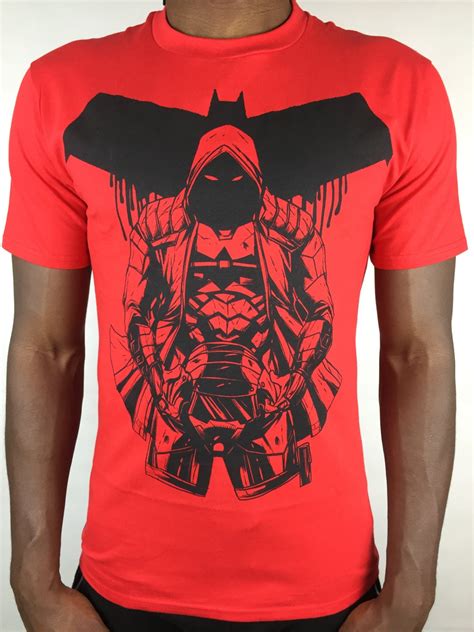 Red Hood tshirt DC Comic t-shirt best batman red hood tee