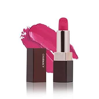 Buy Charmacy Milano Soft Satin Matte Lipstick (Fiery Rose) - 3.8g, High ...