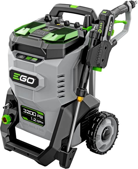 EGO HPW3200 3200 PSI 56-Volt Lithium-ion Cordless Pressure Washer with Multiple Power Mode and ...