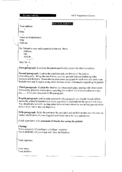 Writing-Training - OET for doctors who want to improve their english ...