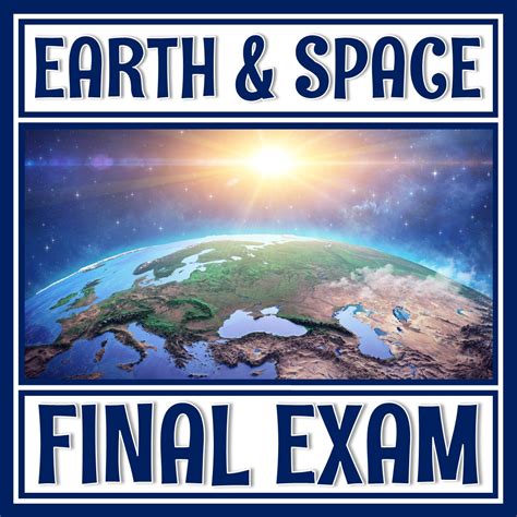 Middle School Earth Science FINAL EXAM for NGSS-ESS - Flying Colors Science